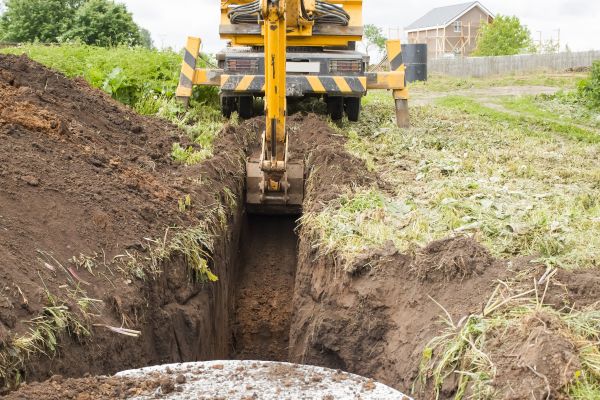 Drainage Trench Installation in Port Angeles